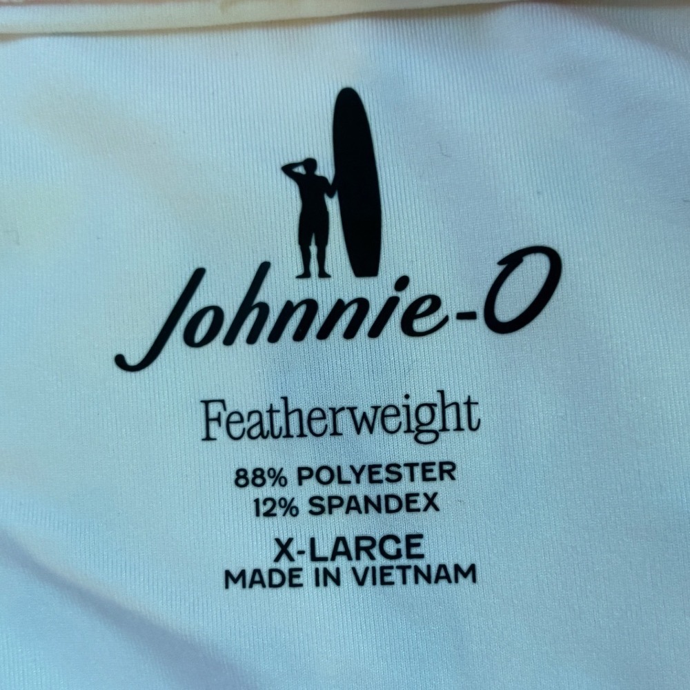 Johnnie-O Mens Low Country Featherweight Lobster Polo Shirt Pink Azalea XL NEW - Picture 4 of 7